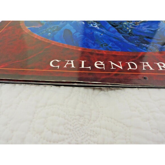 Magic The Gathering 1997  Wall Calendar 12 Magic Art Paintings 12x14 inches EUC - Picture 11 of 14